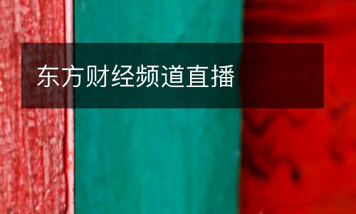 東方財經(jīng)頻道直播